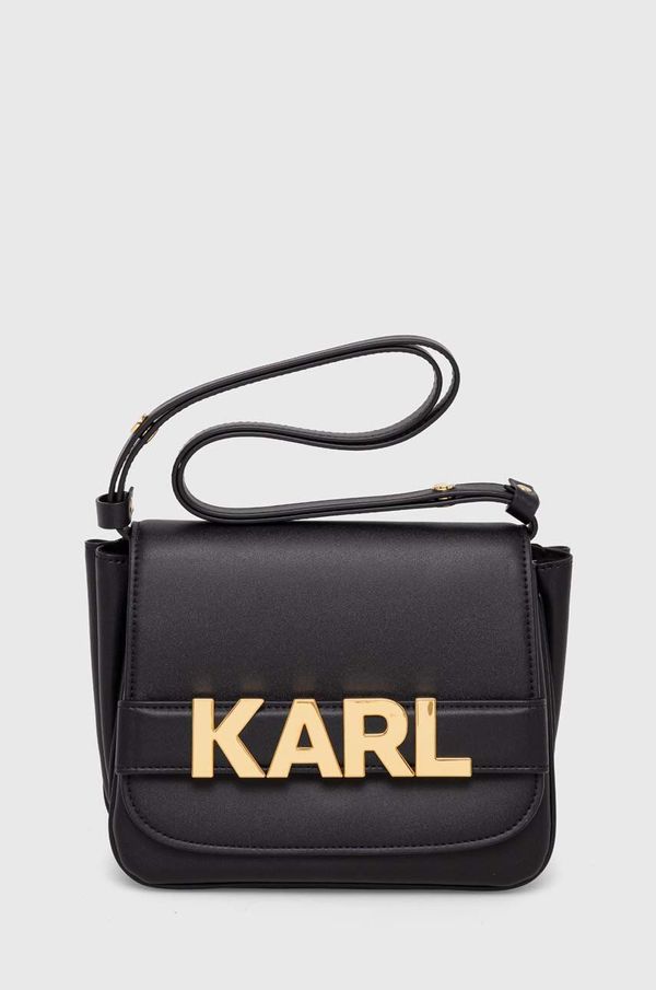 Karl Lagerfeld Torba Karl Lagerfeld boja: crna