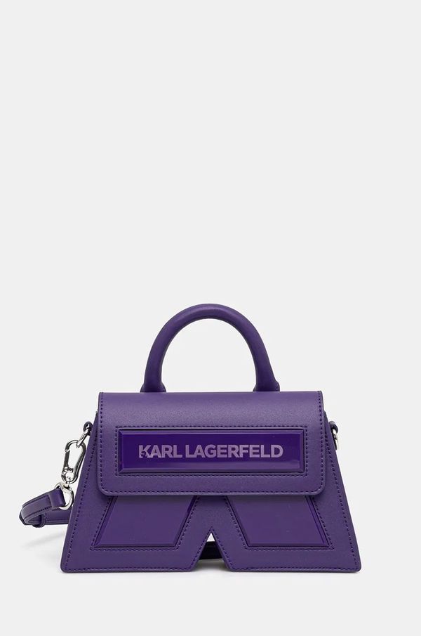 Karl Lagerfeld Torba Karl Lagerfeld boja: ljubičasta, 245W3107