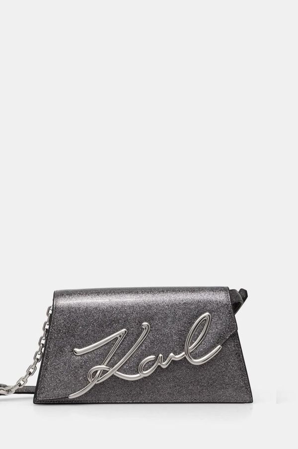 Karl Lagerfeld Torba Karl Lagerfeld boja: srebrna, A1W30150