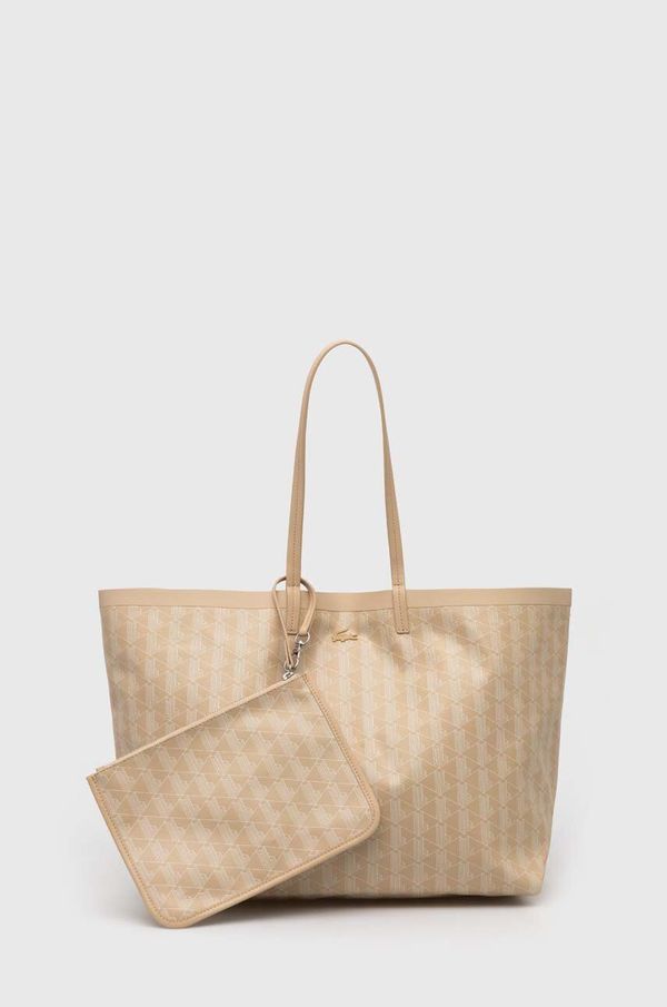 Lacoste Torba Lacoste boja: bež