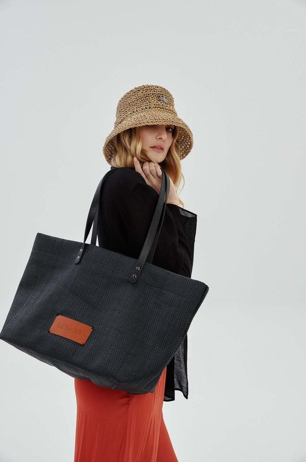 LE SH KA headwear Torba LE SH KA headwear Nero Summer Bag boja: crna