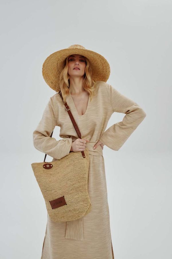LE SH KA headwear Torba LE SH KA headwear Summer Bag boja: bež