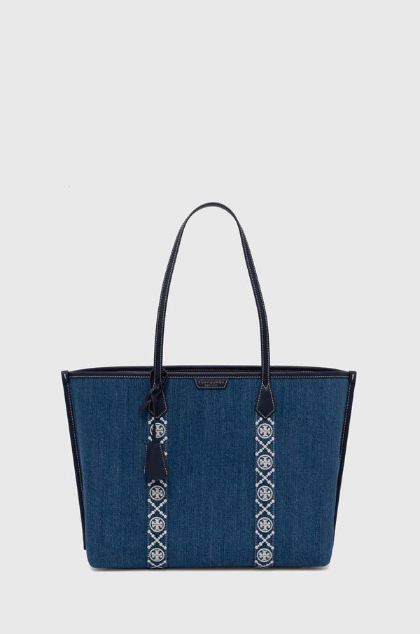 Tory Burch Torba Tory Burch Perry Denim Triple-Compartment 159268.426