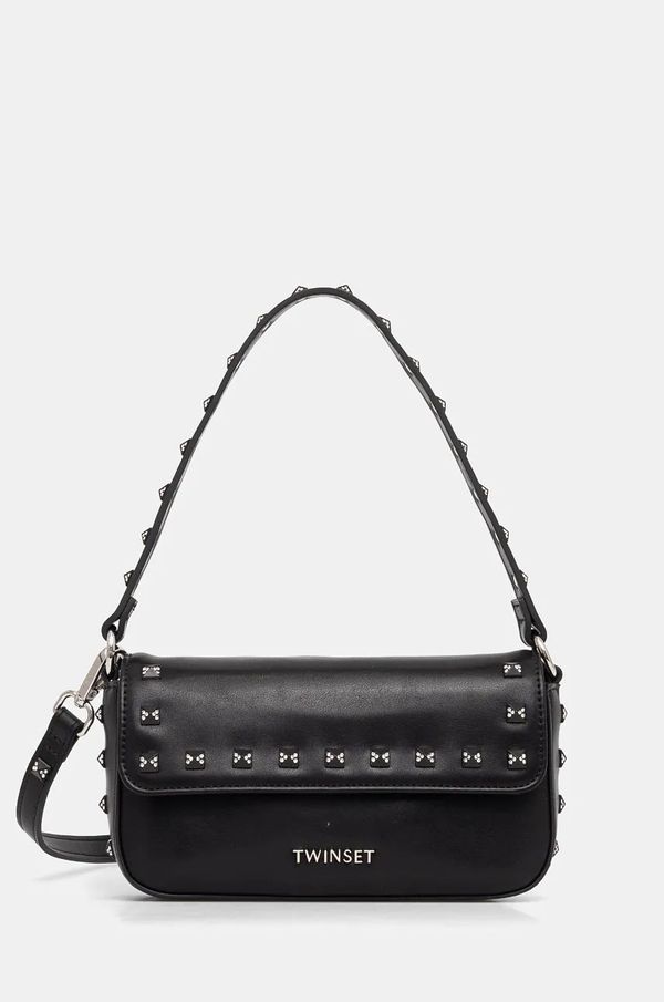 Twinset Torba Twinset boja: crna, 242TB7290
