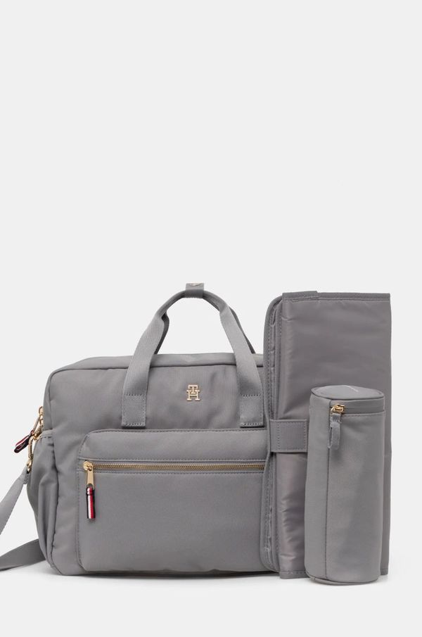 Tommy Hilfiger Torba za kolica Tommy Hilfiger boja: siva, AU0AU01841