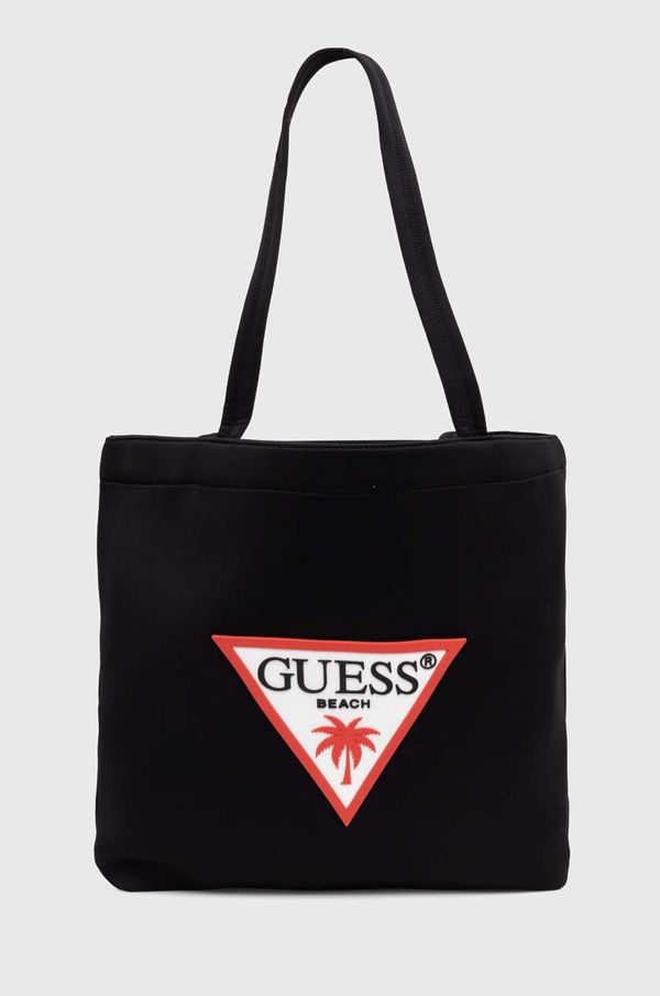 Guess Torba za plažu Guess boja: crna