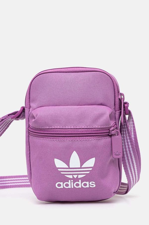 adidas Originals Torbica adidas Originals Adicolor boja: ljubičasta, IX7472