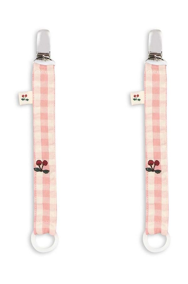Konges Sløjd Traka za dudu Konges Sløjd 2 PACK PACIFIER STRAP 2-pack KS101362