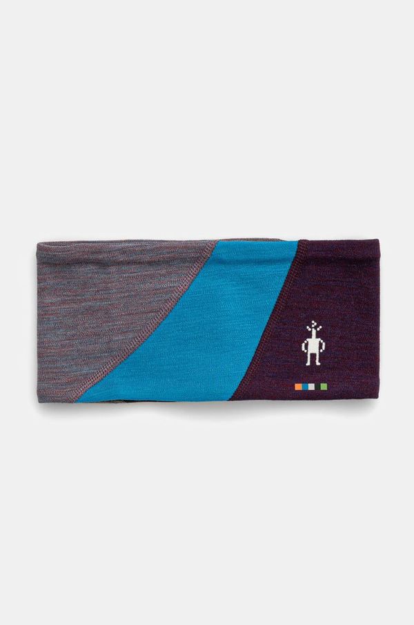 Smartwool Traka za glavu Smartwool Thermal Merino boja: ljubičasta