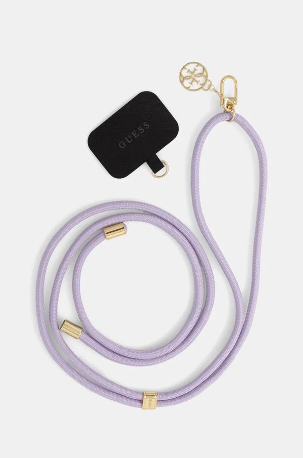 Guess Traka za telefon Guess boja: ljubičasta, GUOUCNMG4EU