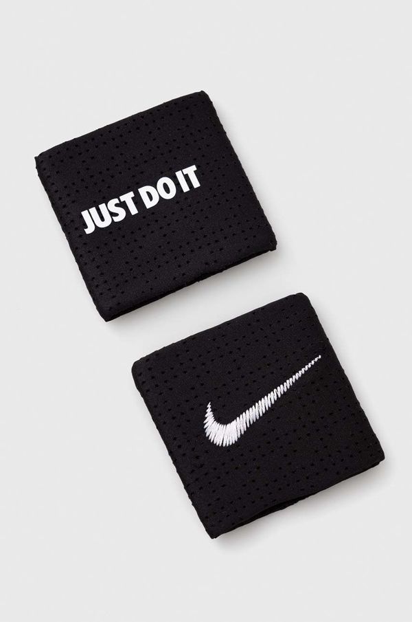 Nike Trake za zglobove Nike 2-pack boja: crna