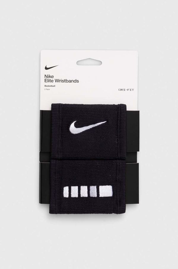 Nike Trake za zglobove Nike 2-pack boja: crna