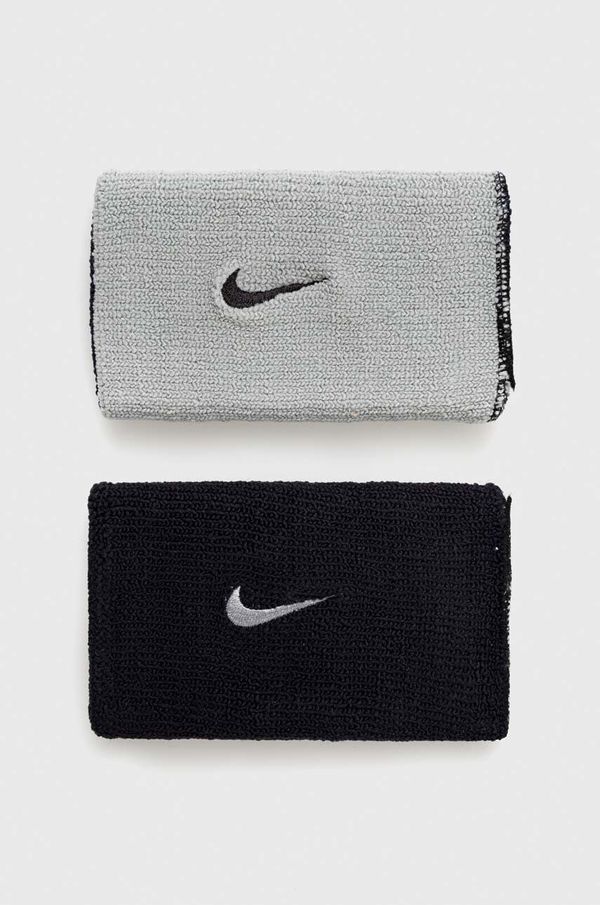 Nike Trake za zglobove Nike 2-pack boja: siva