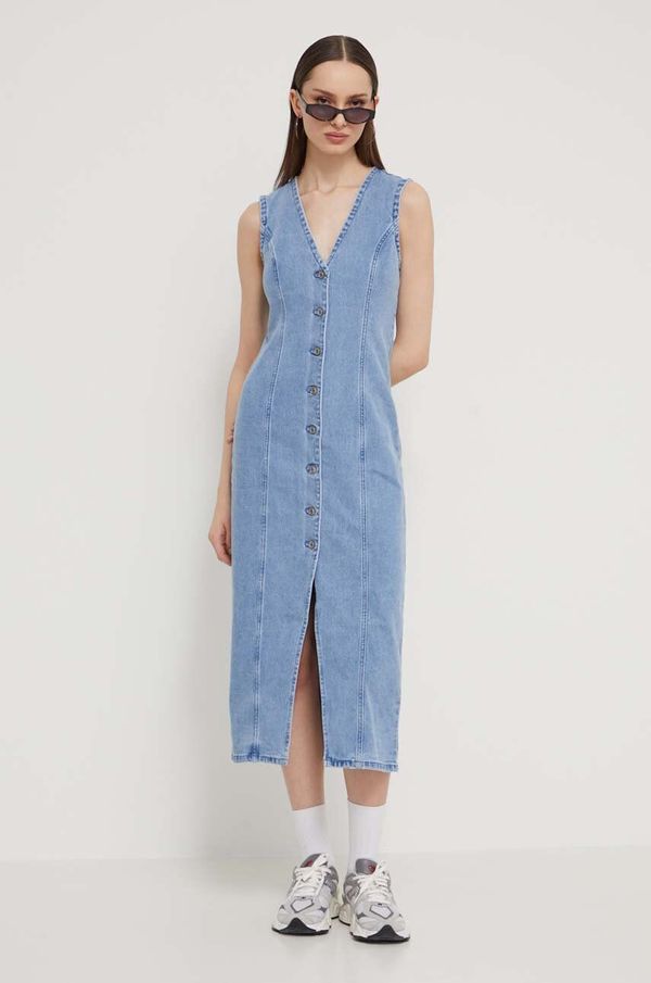 Abercrombie & Fitch Traper haljina Abercrombie & Fitch midi, ravna