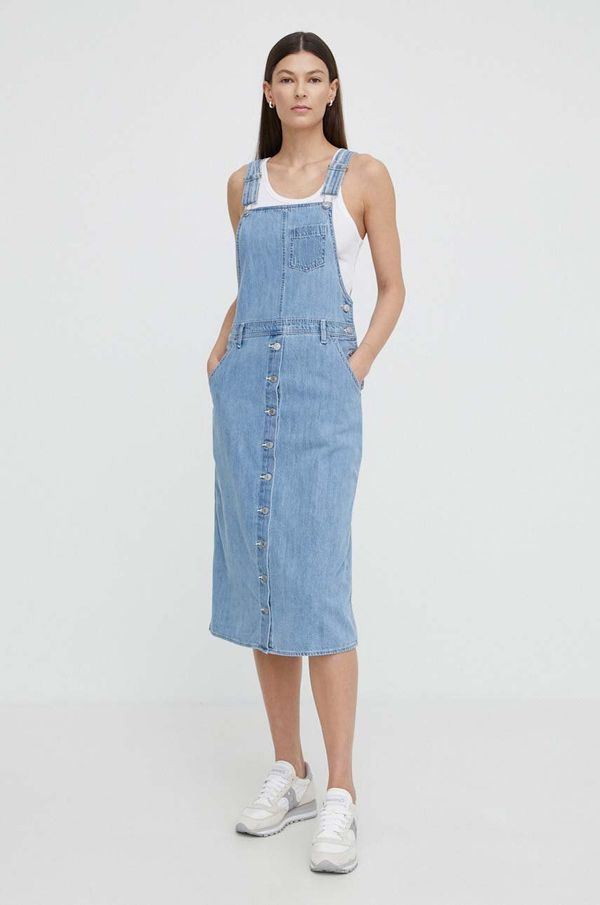 Levi's Traper haljina Levi's midi, širi se prema dolje