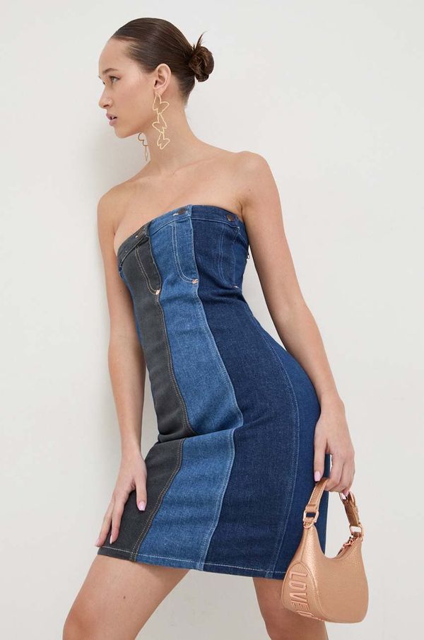 Moschino Jeans Traper haljina Moschino Jeans mini, uska