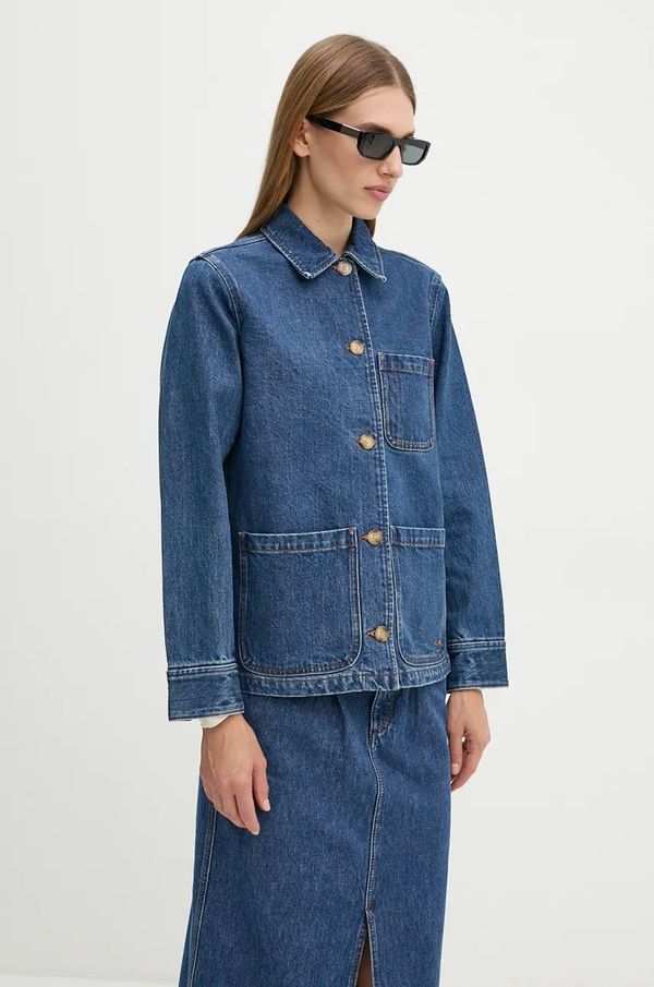 A.P.C. Traper jakna A.P.C. veste silvana logo za žene, za prijelazno razdoblje, COHTD.F02821