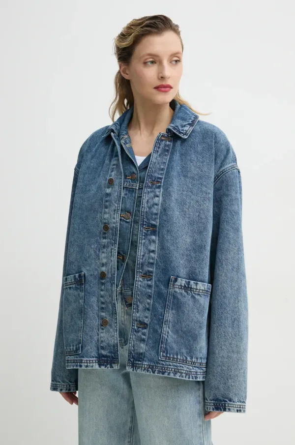 American Vintage Traper jakna American Vintage za prijelazno razdoblje, oversize, JOY16IE25