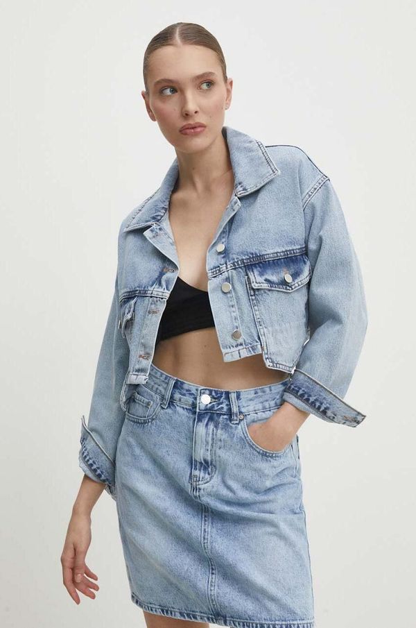 Answear Lab Traper jakna Answear Lab za žene, za prijelazno razdoblje, oversize