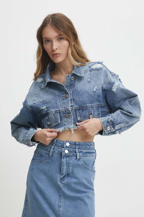 Answear Lab Traper jakna Answear Lab za žene, za prijelazno razdoblje, oversize