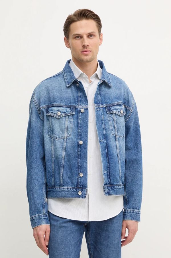 Calvin Klein Jeans Traper jakna Calvin Klein Jeans za muškarce, za prijelazno razdoblje, J30J327027