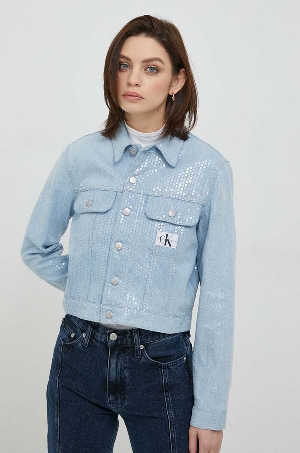 Calvin Klein Jeans Traper jakna Calvin Klein Jeans za žene, za prijelazno razdoblje