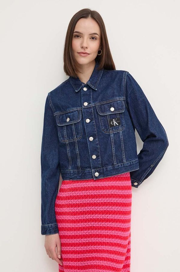 Calvin Klein Jeans Traper jakna Calvin Klein Jeans za žene, za prijelazno razdoblje, J20J223670