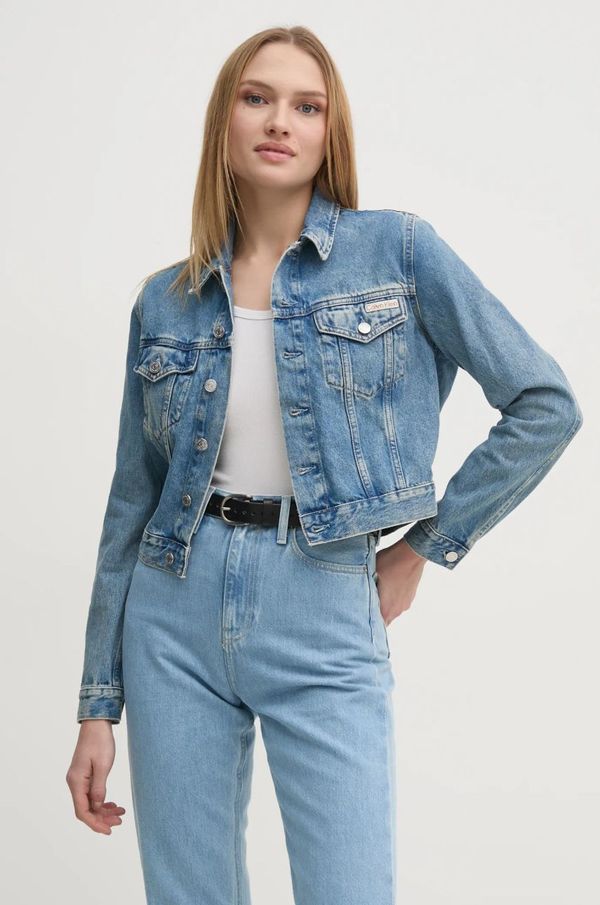 Calvin Klein Jeans Traper jakna Calvin Klein Jeans za žene, za prijelazno razdoblje, J20J224542