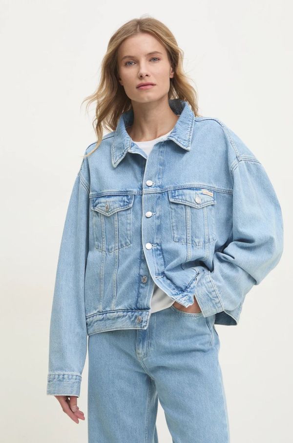 Calvin Klein Jeans Traper jakna Calvin Klein Jeans za žene, za prijelazno razdoblje, J20J224548