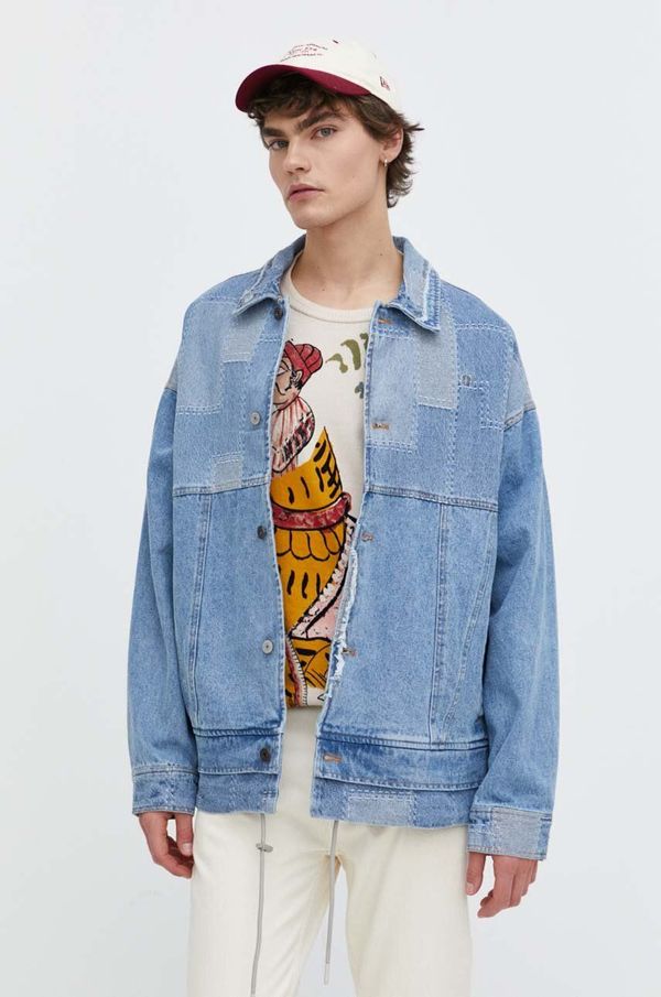 Desigual Traper jakna Desigual ROLANDO za muškarce, za prijelazno razdoblje, oversize, 24SMED05