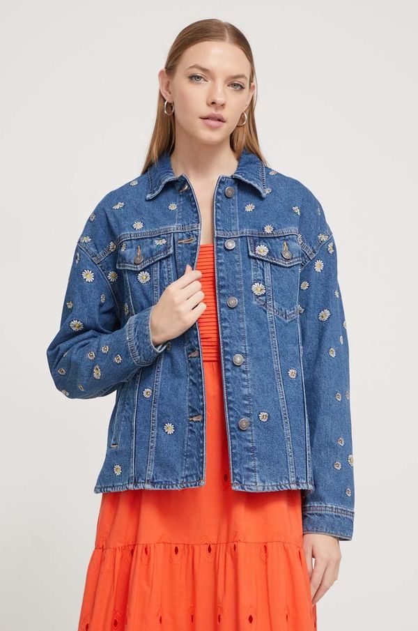 Desigual Traper jakna Desigual za žene, za prijelazno razdoblje, oversize