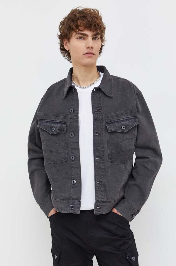G-Star Raw Traper jakna G-Star Raw za muškarce, boja: siva, za prijelazno razdoblje