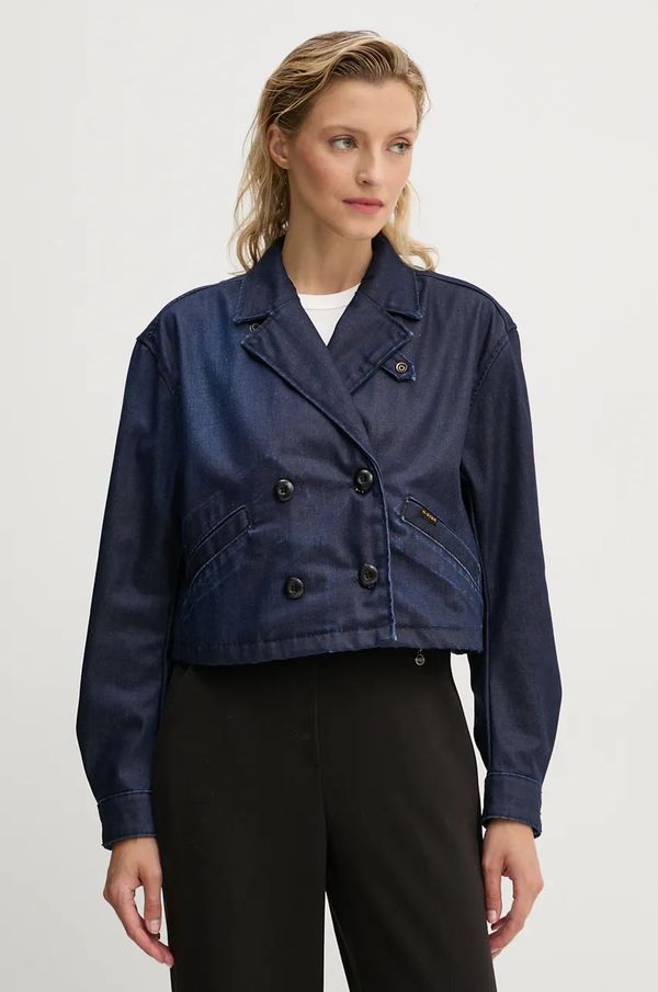 G-Star Raw Traper jakna G-Star Raw za žene, boja: tamno plava, za prijelazno razdoblje, D25339-4639