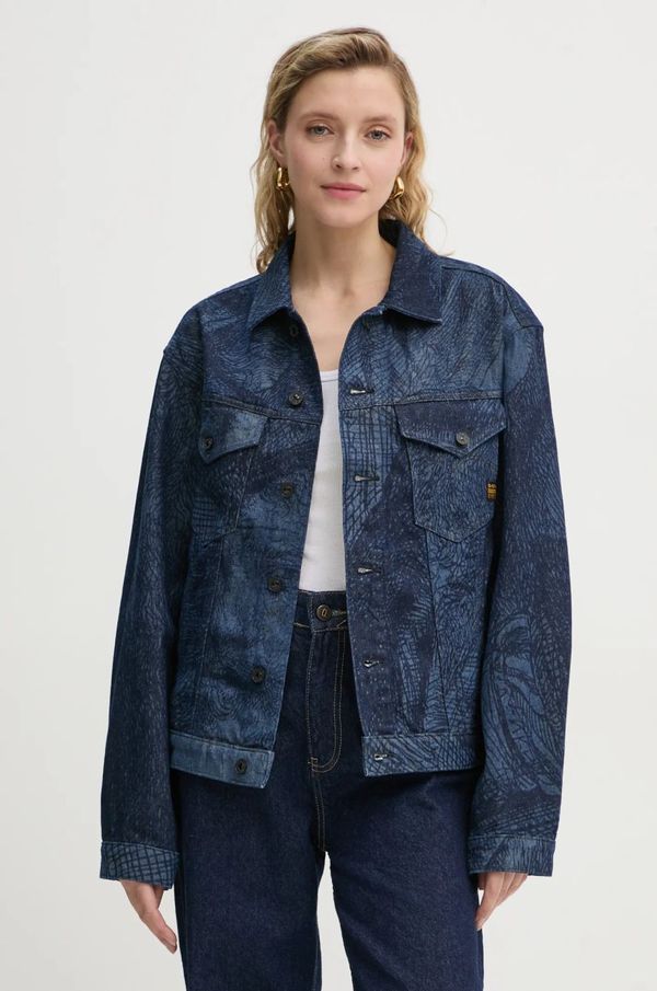 G-Star Raw Traper jakna G-Star Raw za žene, boja: tamno plava, za prijelazno razdoblje, oversize, D26401-D317