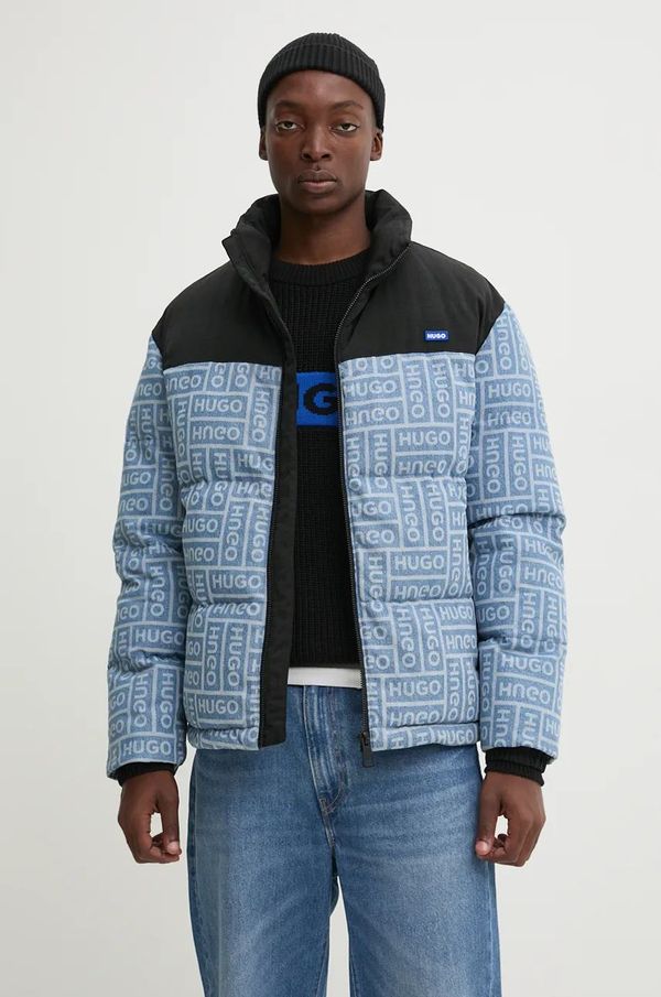 Hugo Blue Traper jakna Hugo Blue za muškarce, za zimu, oversize, 50523921