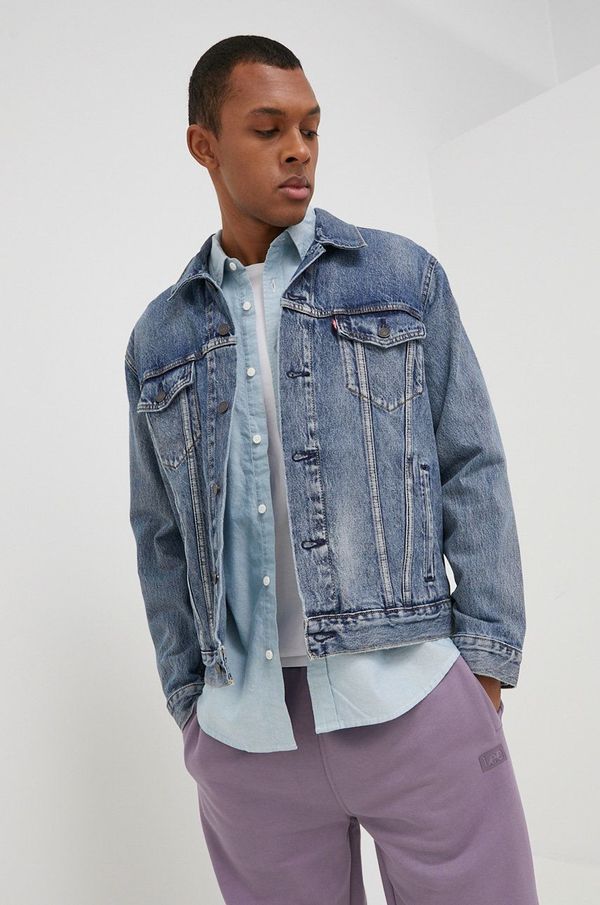 Levi's Traper jakna Levi's muška, za prijelazno razdoblje, 72334.0574-MedIndigoW