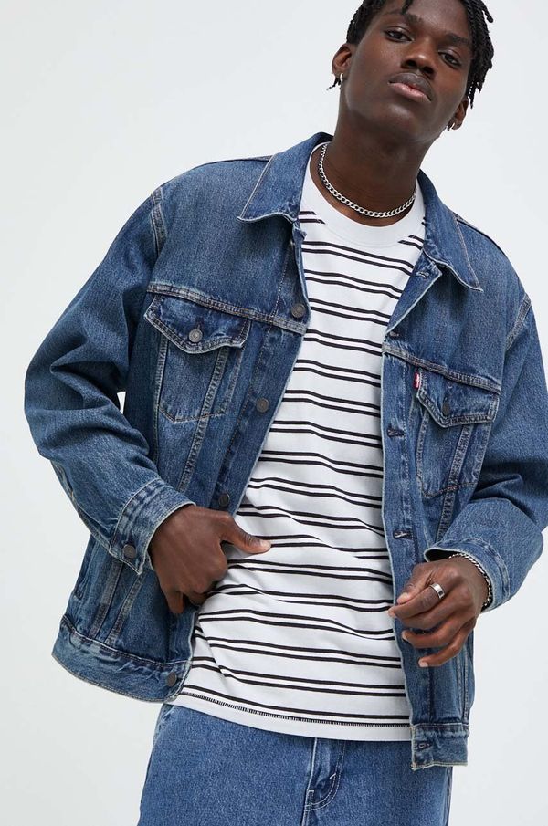 Levi's Traper jakna Levi's za muškarce, za prijelazno razdoblje, oversize