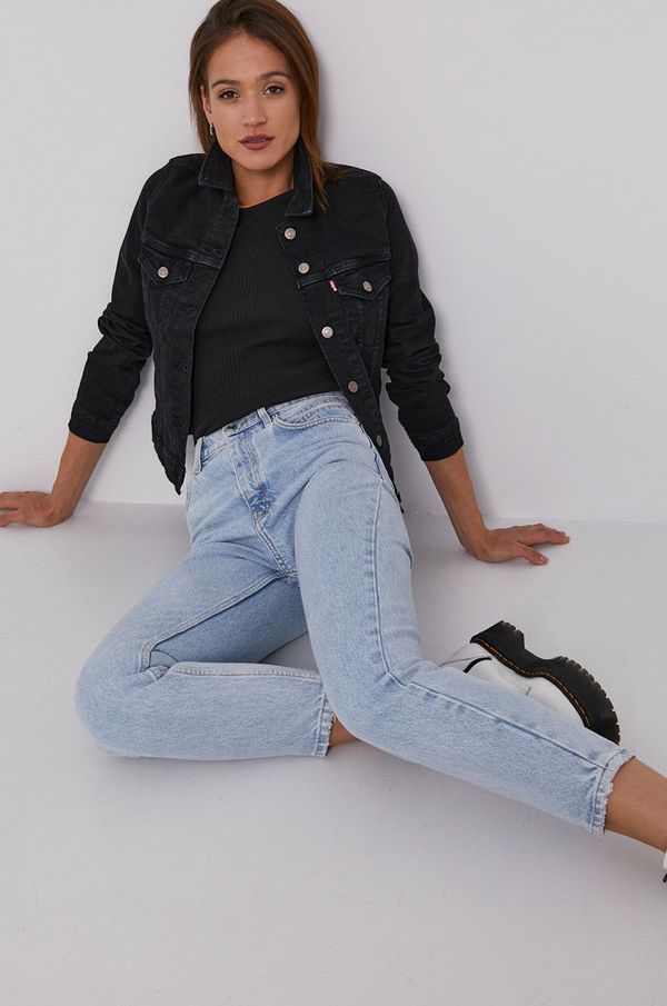 Levi's Traper jakna Levi's za žene, boja: crna