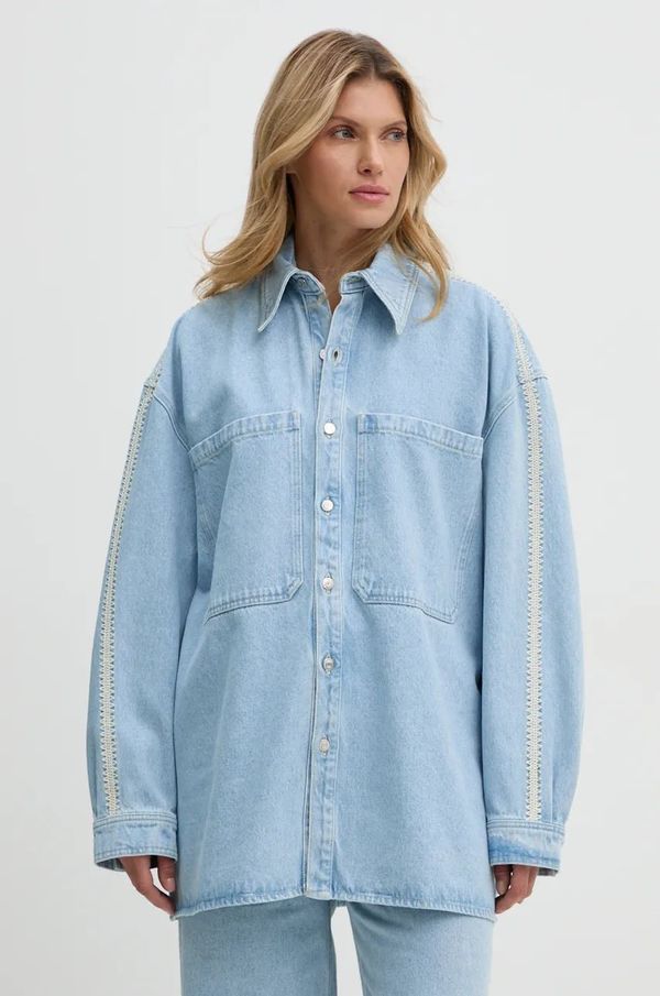 Nanushka Traper jakna Nanushka BEAUX za žene, za prijelazno razdoblje, oversize, NU24PFJK00352