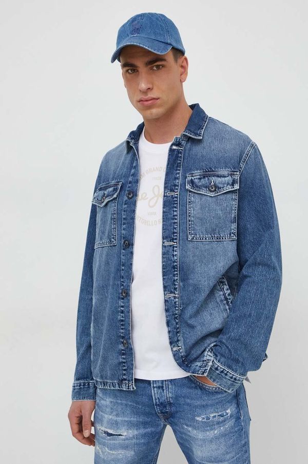 Pepe Jeans Traper jakna Pepe Jeans Luka Stencil za muškarce, za prijelazno razdoblje
