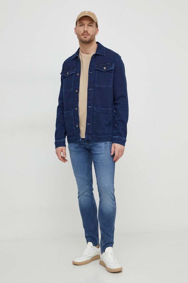 Pepe Jeans Traper jakna Pepe Jeans za muškarce, boja: tamno plava, za prijelazno razdoblje