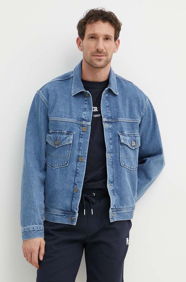 Tommy Hilfiger Traper jakna Tommy Hilfiger za muškarce, za prijelazno razdoblje, MW0MW34523