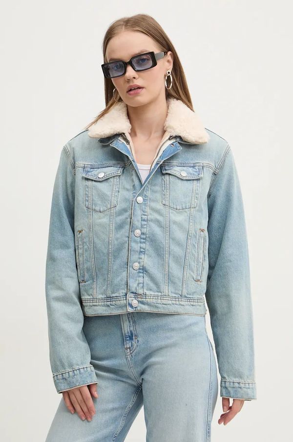 Tommy Jeans Traper jakna Tommy Jeans za žene, za prijelazno razdoblje, DW0DW19631