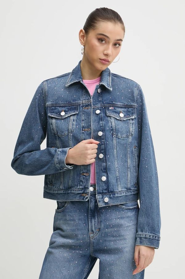 Tommy Jeans Traper jakna Tommy Jeans za žene, za prijelazno razdoblje, DW0DW19781