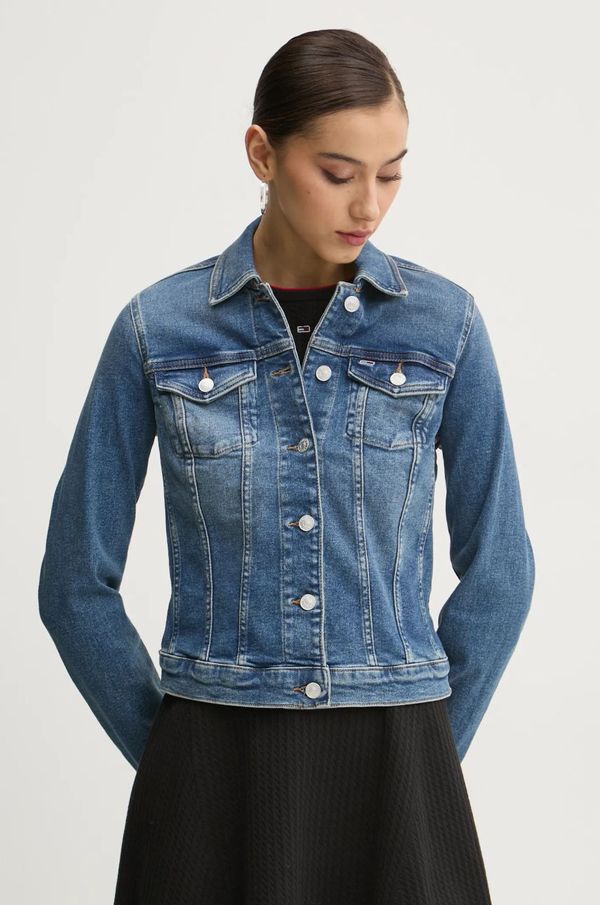 Tommy Jeans Traper jakna Tommy Jeans za žene, za prijelazno razdoblje, DW0DW20158