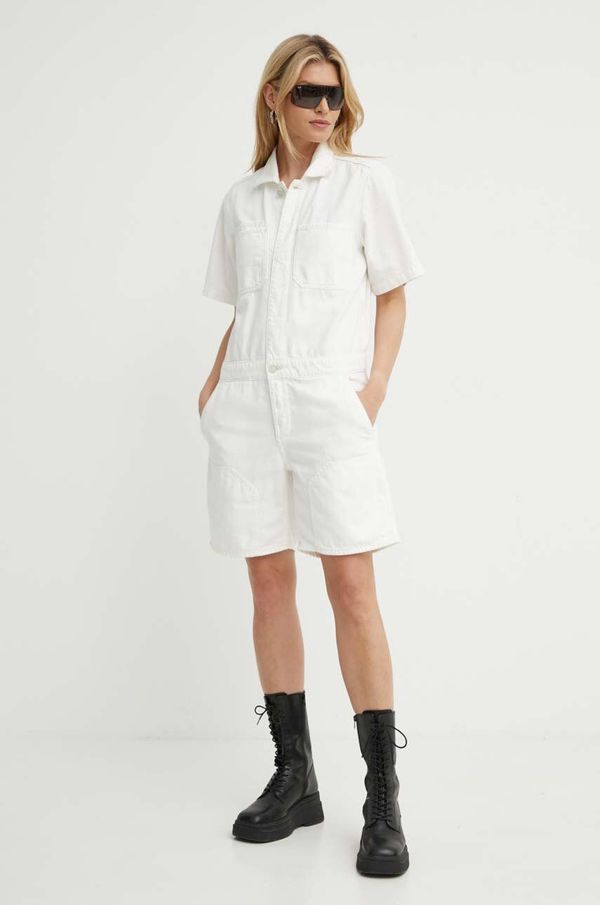 G-Star Raw Traper kombinezon G-Star Raw boja: siva, pamučni, s ovratnikom, D24394-D551