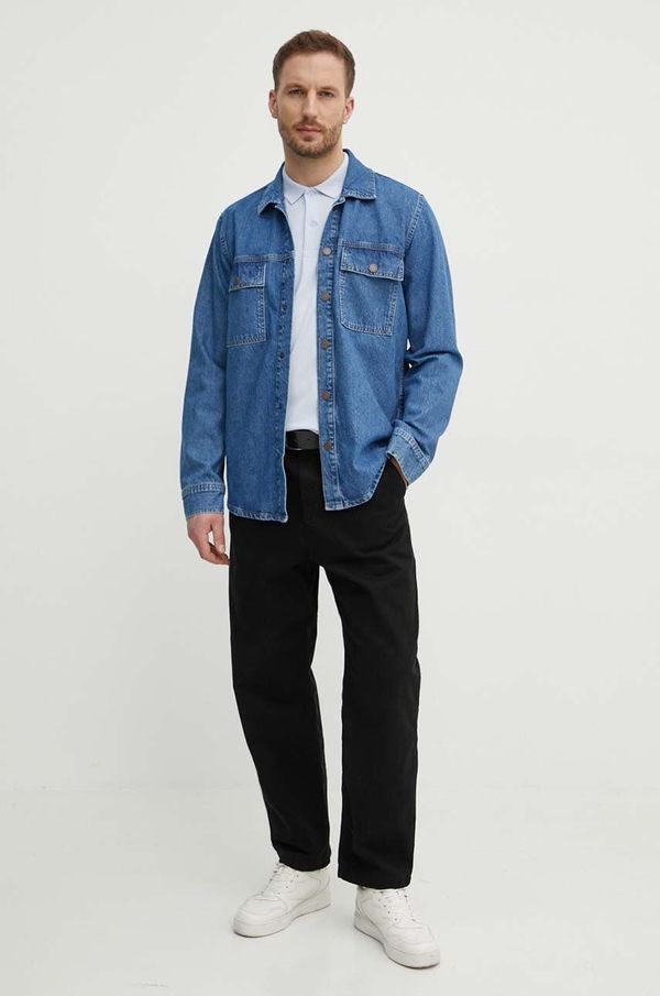 Pepe Jeans Traper košulja Pepe Jeans za muškarce, regular, s klasičnim ovratnikom