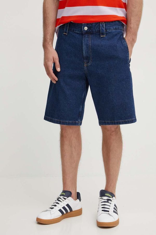 Calvin Klein Jeans Traper kratke hlače Calvin Klein Jeans za muškarce, boja: tamno plava, J30J325696
