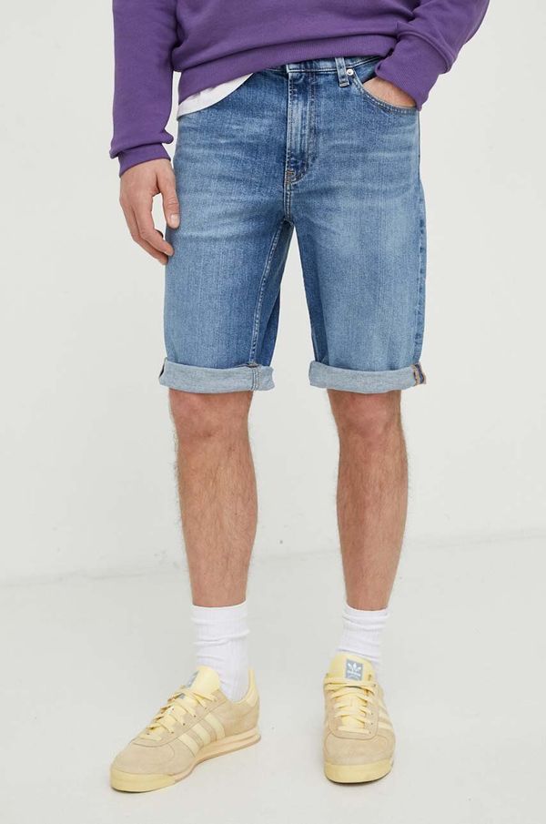 Calvin Klein Jeans Traper kratke hlače Calvin Klein Jeans za muškarce, J30J324874