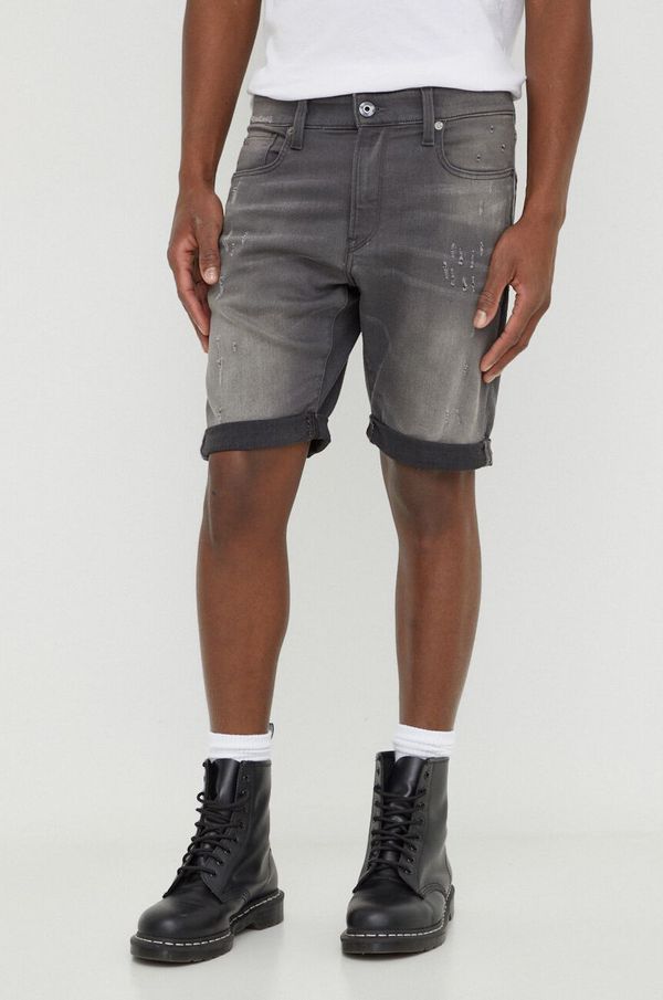 G-Star Raw Traper kratke hlače G-Star Raw za muškarce, boja: siva